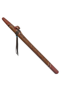 Curly Claro Walnut & Purpleheart Collectors Native American Style Flute (Key E- 432hz)